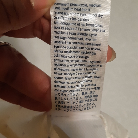 Boys Tommy Hilfiger Dress Shirt, L- Sleeve Colors White Red And Blue Size 6-9M - Picture 10 of 10